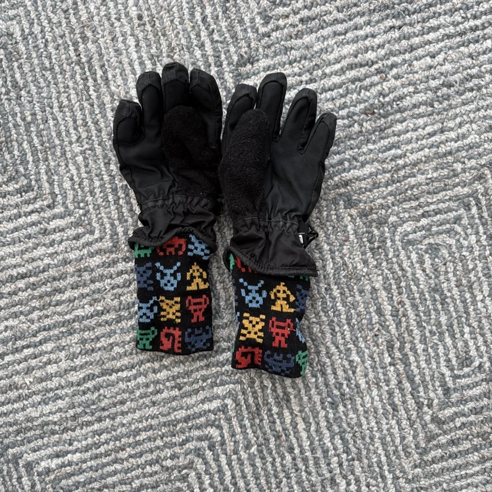 Colorful Patterned Kids Gloves